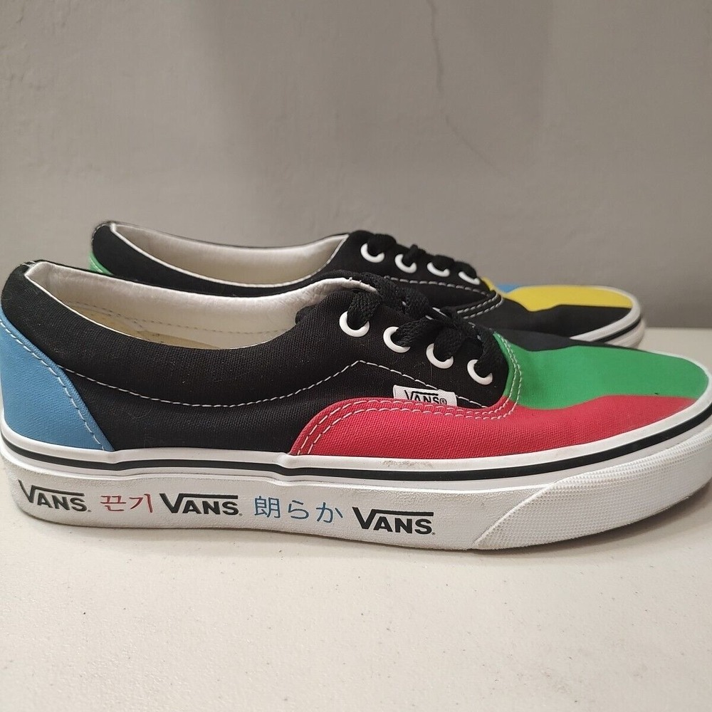 Vans Unisex Era Spirit Colorblock‎ Y2K Sneaker Sz Women 7.5 Men 6 Languages